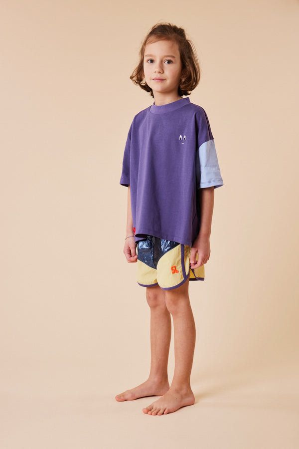 Sticky Lemon Shorts | Better Together | Metallic Navy