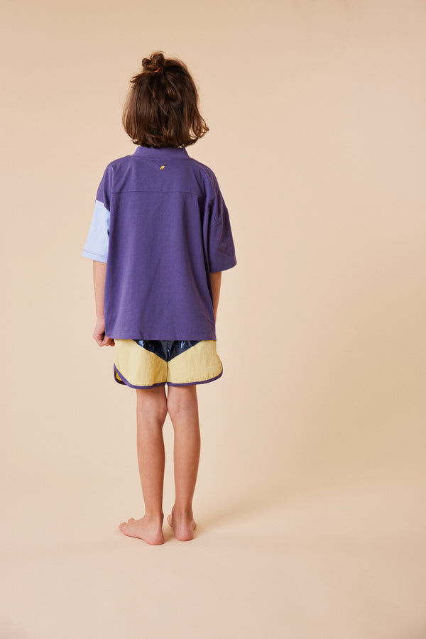 Sticky Lemon Shorts | Better Together | Metallic Navy