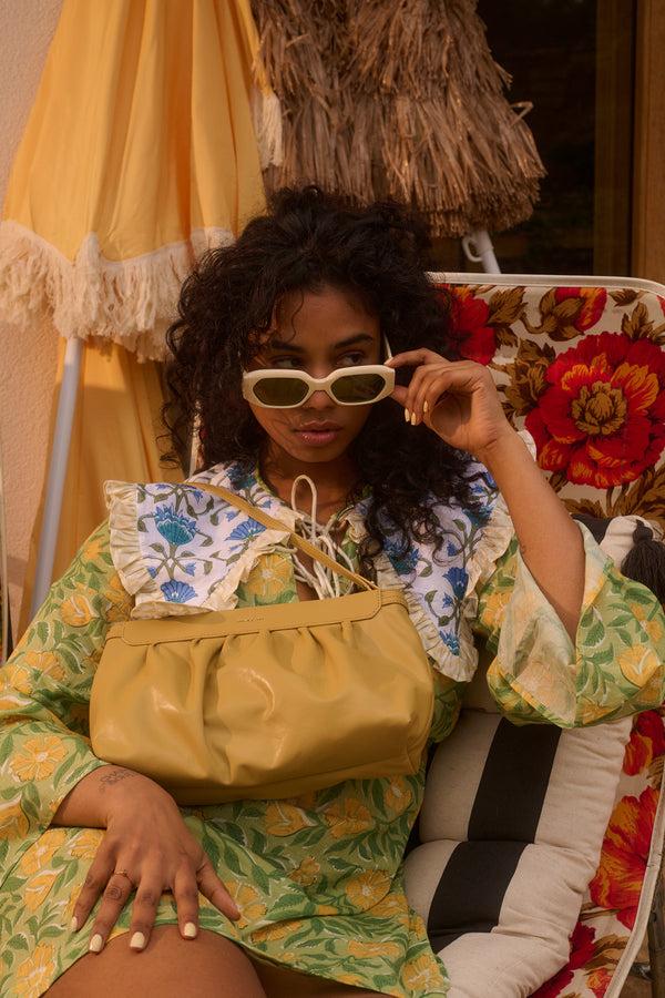 Sticky Lemon Shoulder Bag | Il Sole | Sunkissed Gold