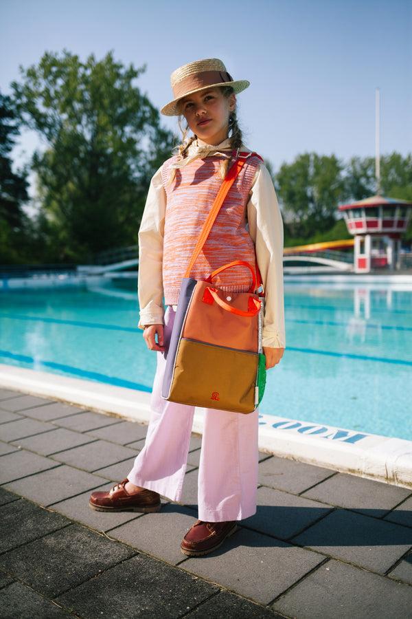 Sticky Lemon Shoulder Bag | Leather Ball + Golden Cup