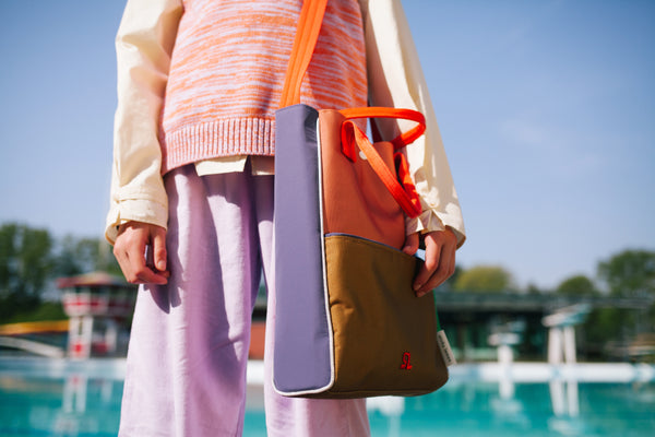 Sticky Lemon Shoulder Bag | Leather Ball + Golden Cup