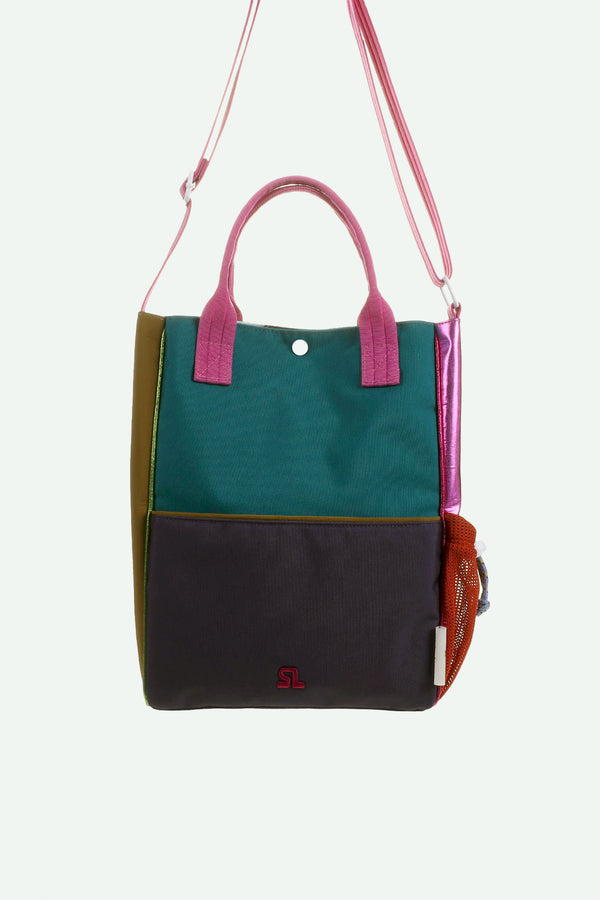 sticky lemon shoulder bag | table tennis + skate ramp