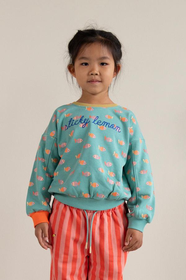 Sticky Lemon Sweater | Fish All Over | Diving Suit