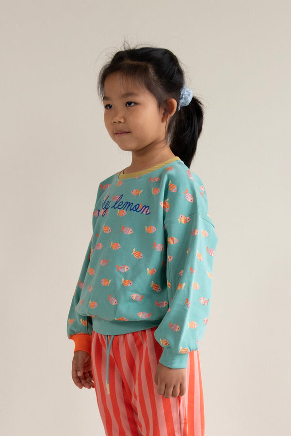 Sticky Lemon Sweater | Fish All Over | Diving Suit