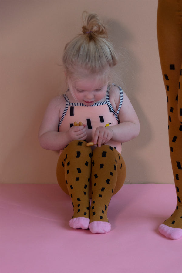 Sticky Lemon Tights | Sprinkles | Dijon + Bubbly Pink