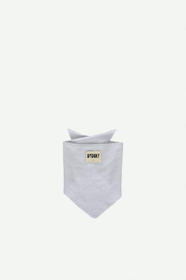 sticky lemon triangle scarf | sky