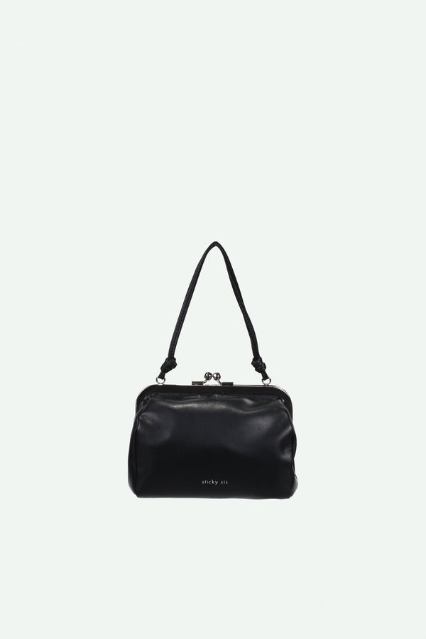 sticky lemon wallet bag | club chic | black