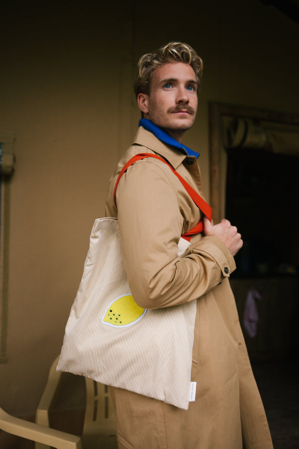 Sticky Lemon Tote Bag | Envelope Collection | Camp Yellow