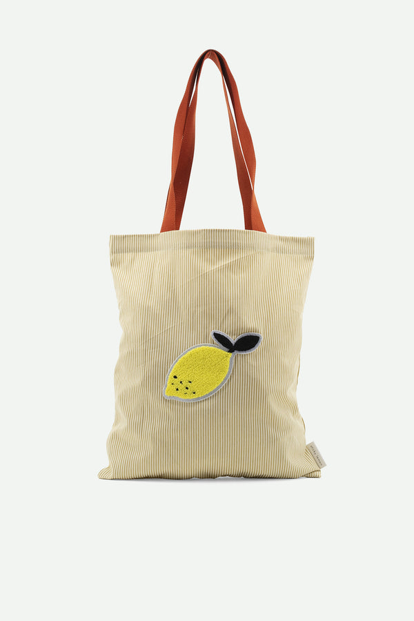 sticky lemon tote bag | envelope collection | camp yellow