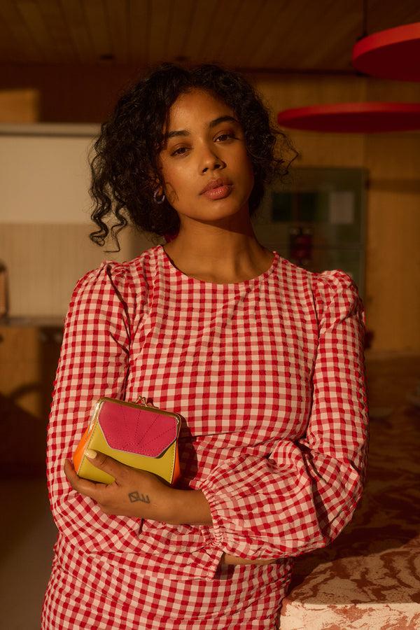 Sticky Lemon Wallet | Il Sole | Coloré | Lemon Leaf + Arancia Orange + Positano Purple