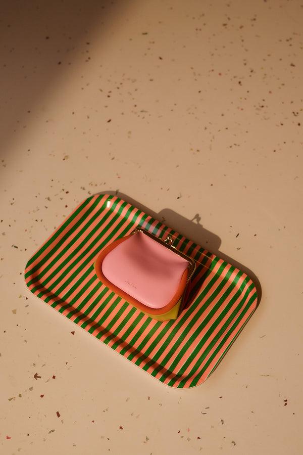 Sticky Lemon Wallet | Il Sole | Dolce Pink + Arancia Orange