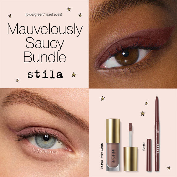 stila Mauvelously Saucy Eye Bundle (Blue/Green/Hazel) - Limited Time Exclusive