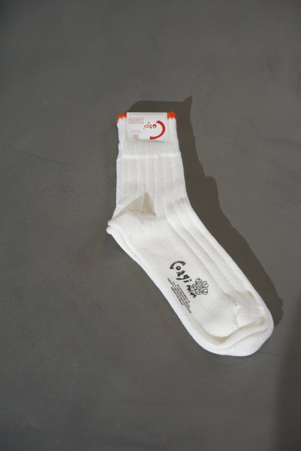 Still By Hand Corgi /SOFT COTTN ARCTIC 5×1RIB SOCKS(style Department_ Exclusive)