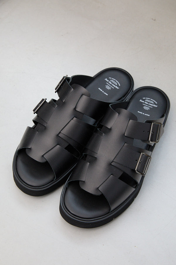 still by hand foot the coacher / GURKHA SANDALS (GLOXI CUT MEDIUM SOLE)