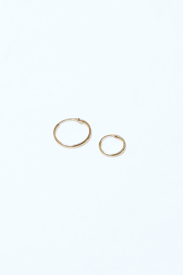 still by hand Garden of eden / 9K MINIMAL HOOP / 20AW-MMLPI03