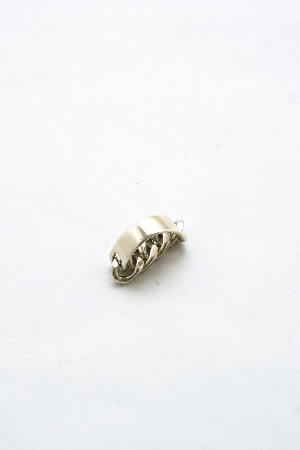 Still By Hand Garden Of Eden / CURB CHAIN ID RING M　ED-VG17-CR02M