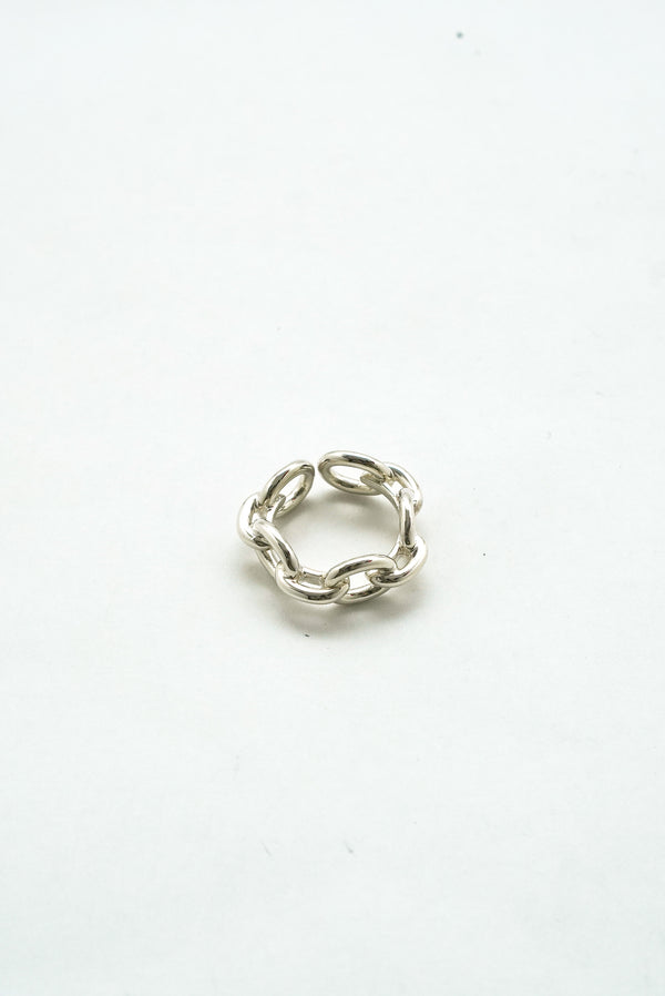 Still By Hand Garden Of Eden / Oval Link Ring M 23SS009
