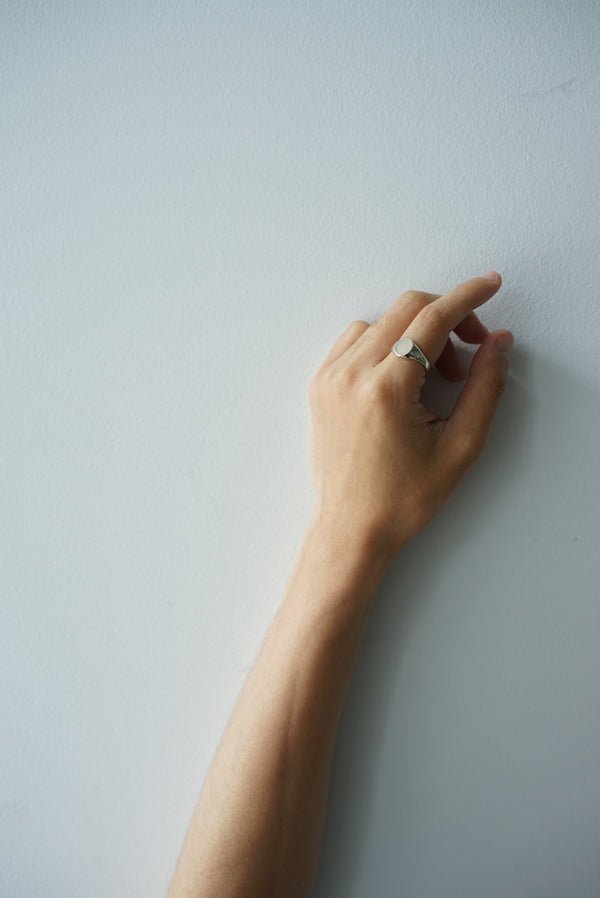 still by hand Garden of eden / OVAL SIGNET RING　ED-VG17-SR02