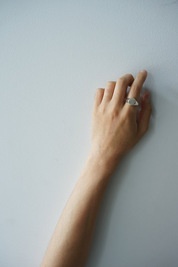 still by hand Garden of eden / OVAL SIGNET RING　ED-VG17-SR03