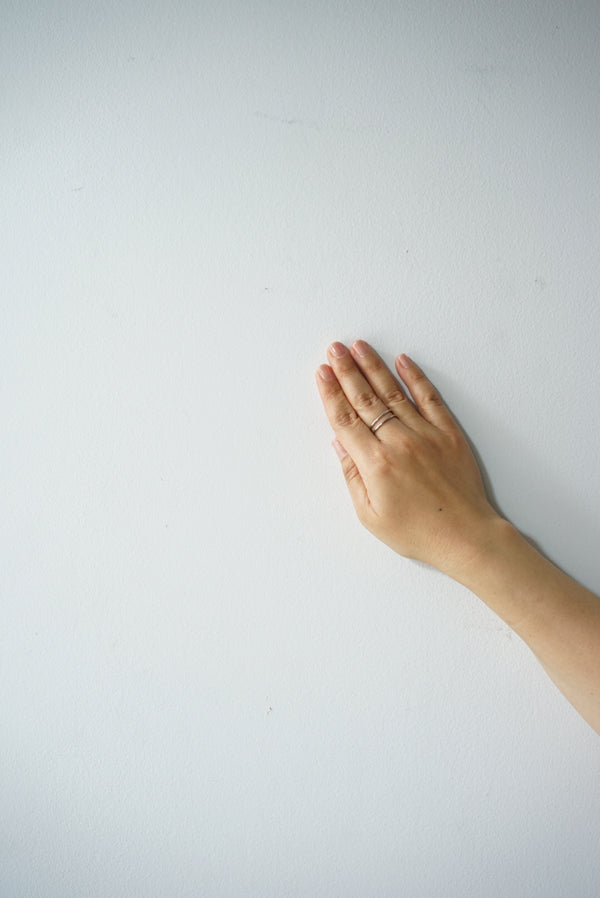 Still By Hand Garden Of Eden / SILVER MINIMAL RING 21AW-MMLR03