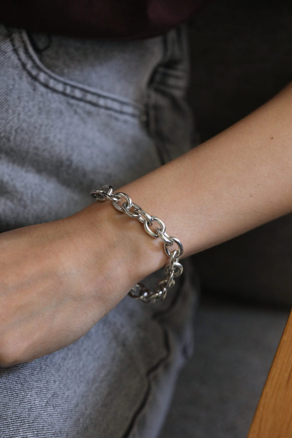 still by hand Garden of eden / SIMPLE OVAL LINK BRACELET　ED-VG17-OB04