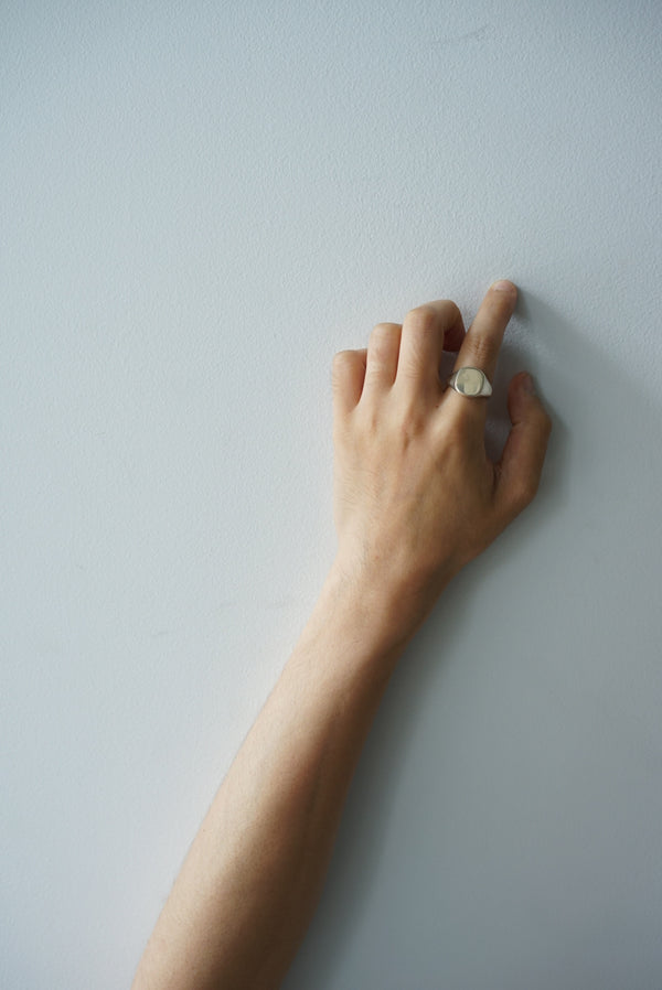 still by hand Garden of eden / SQUARE SIGNET RING　ED-VG17-SR06