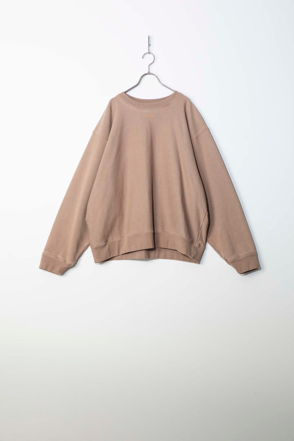 Still By Hand HED MAYNER / COMPACT COTTON JERSEY EMBROIDERD SWEATSHIRT