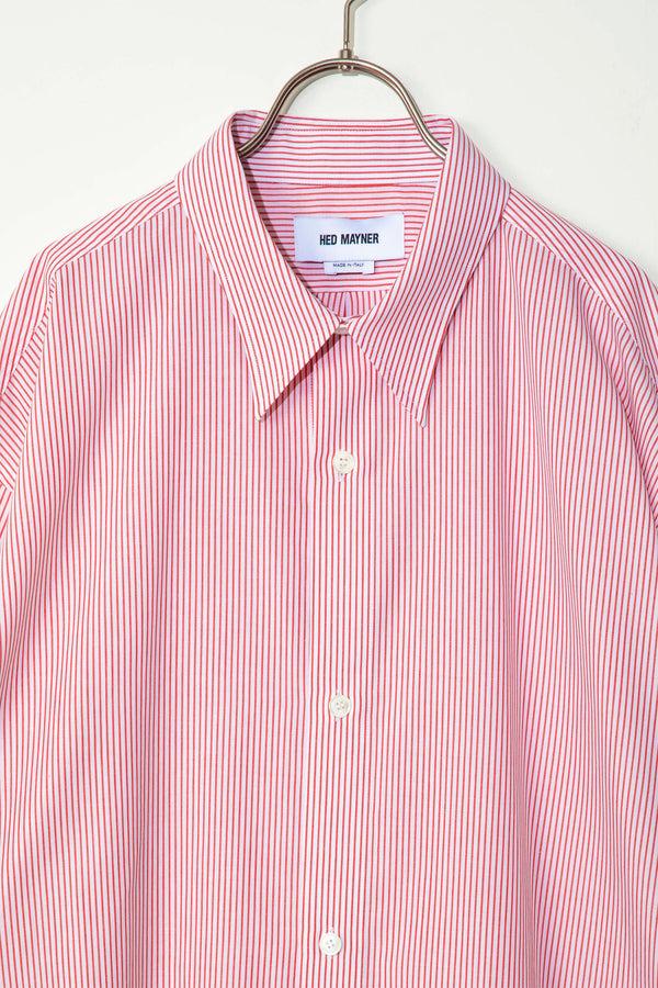 still by hand HED MAYNER / COTTON PINSTRIPE SHIRT ( long sleeve )