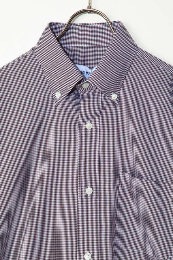 Still By Hand HED MAYNER / COTTON VICHY MICRO SHIRT ( Short Sleeve )