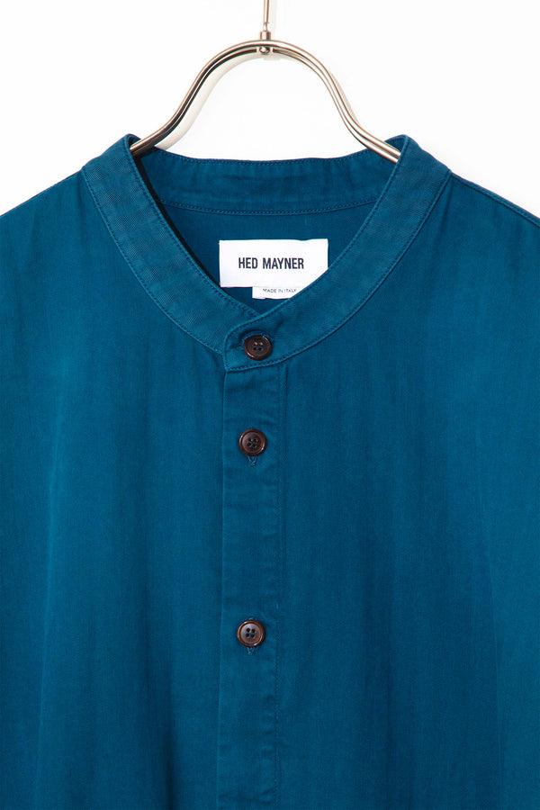 still by hand HED MAYNER / WORKER EMBROIDERD DENIM SHIRT