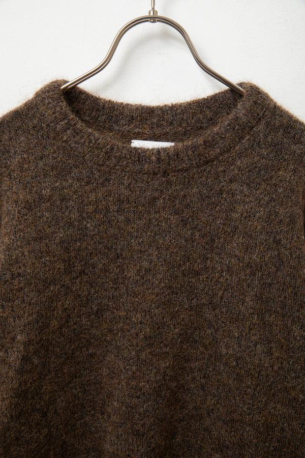 Still By Hand ” PRICE DOWN ” ROA / Dropstitch Mohair Knit Crewneck