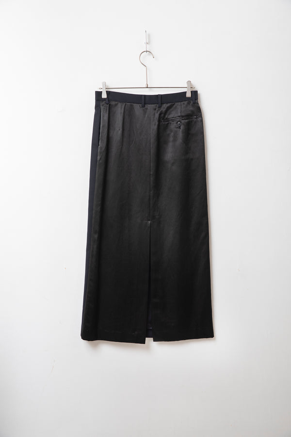 still by hand ” PRICE DOWN ” YLÈVE / WOOL MOHAIR GABA×VISCOSE COTTON SATIN SK