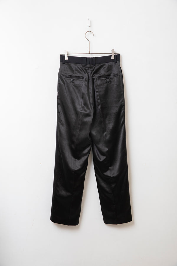 still by hand ” PRICE DOWN ” YLÈVE / WOOL MOHAIR GABA×VISCOSE COTTON SATIN TR