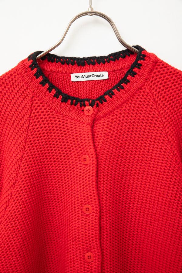 still by hand ” PRICE DOWN ” You Must Create women / LOTUS CARDIGAN