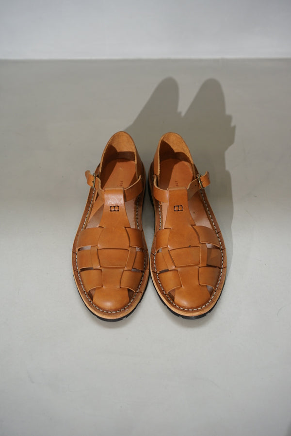 Still By Hand STEVE MONO / ARTISANAL SANDALS 10/01 (VEGETABLE TAN CALFSKIN)