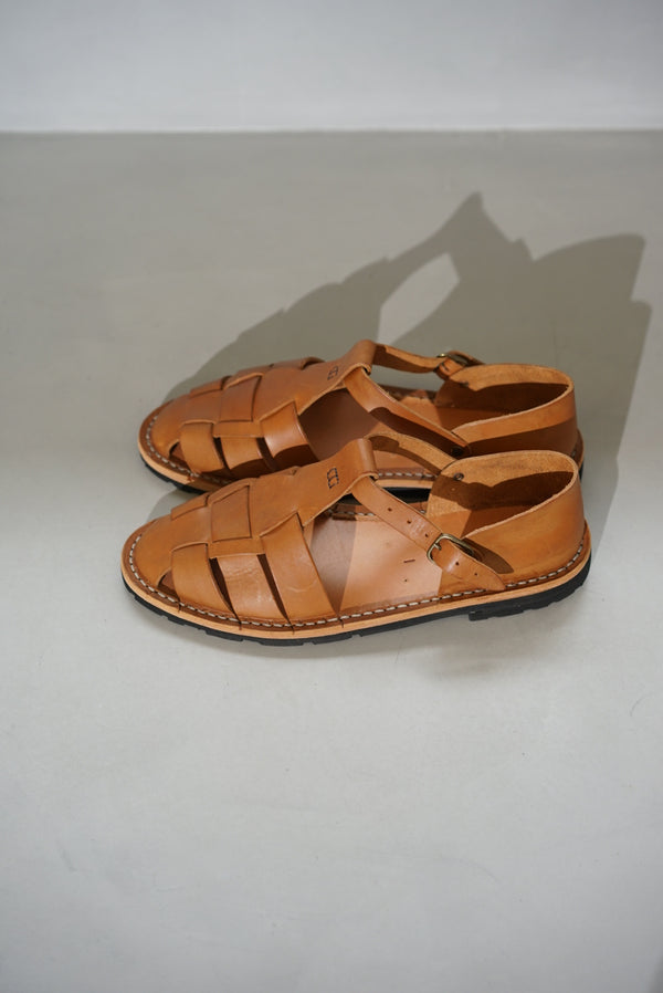 Still By Hand STEVE MONO / ARTISANAL SANDALS 10/01 (VEGETABLE TAN CALFSKIN)