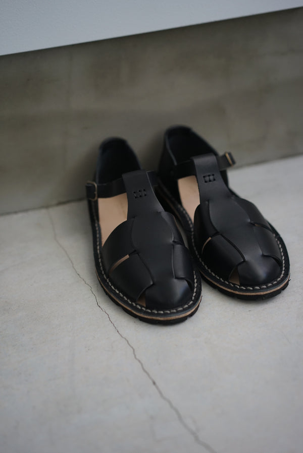 still by hand STEVE MONO / ARTISANAL SANDALS 10/17 (VEGETABLE TAN CALFSKIN)