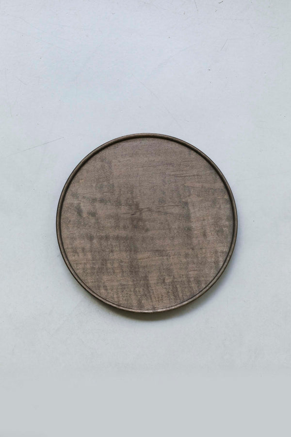 still by hand 内田悠 / イタヤカエデ 　盆180 柿渋染