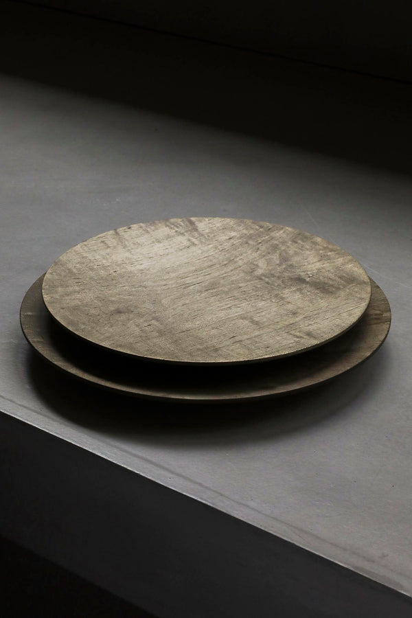 still by hand 内田悠 / イタヤカエデ 平皿270 鉄媒染