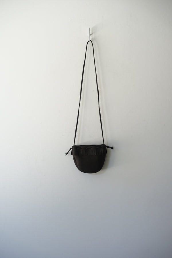 still by hand Aeta / DA66 FRINGE SHOULDER POUCH：XS