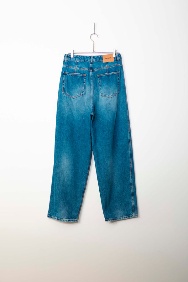 Still By Hand HED MAYNER / WASHED DENIM PANTS