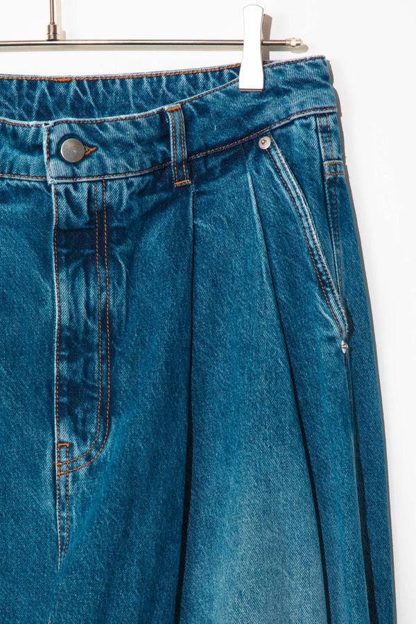 still by hand HED MAYNER / WASHED DENIM PANTS