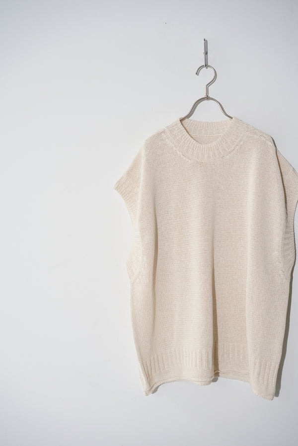 Still By Hand INNAT / COTTON GUERNSEY VEST
