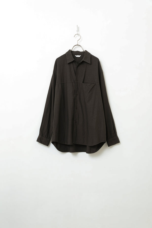 Still By Hand Kontor / LONG SLEEVE SEAM SHIRT