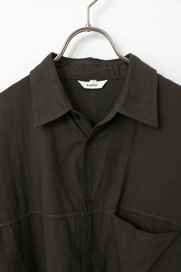 Still By Hand Kontor / LONG SLEEVE SEAM SHIRT