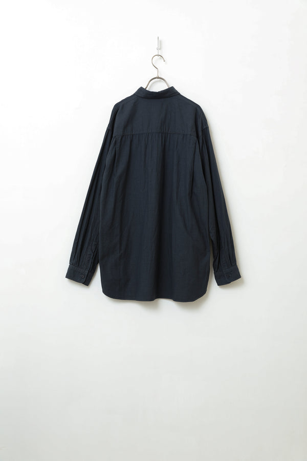 still by hand kontor / LONG SLEEVE SEAM SHIRT