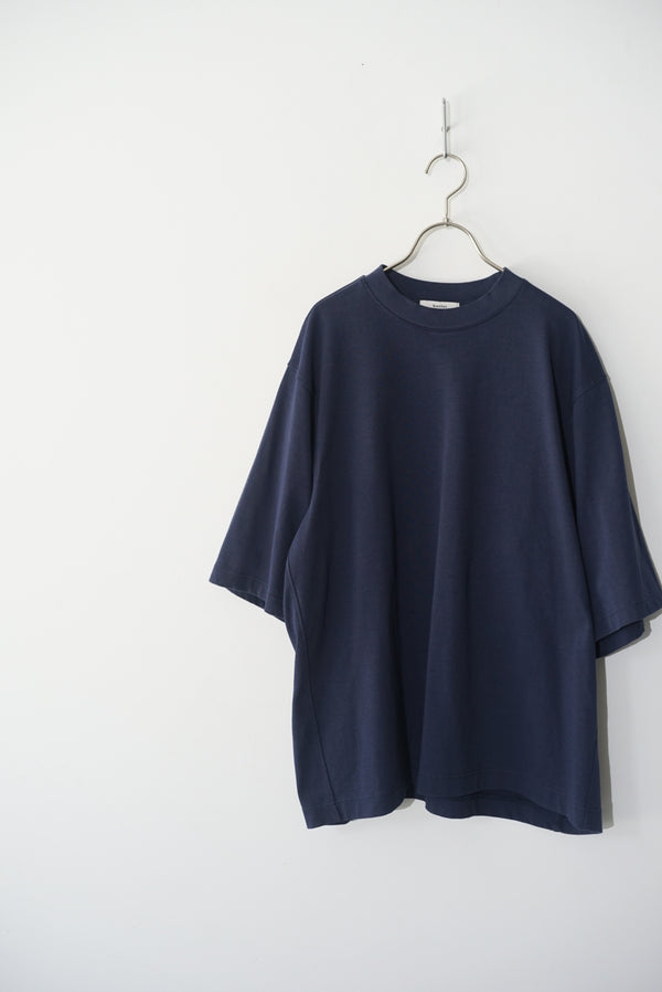 Still By Hand Kontor / MOCK NECK WIDE T-SHIRT