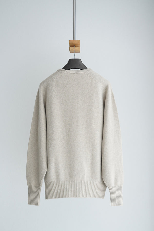 still by hand POSTELEGANT / Fine Wool Pull-Over Knit