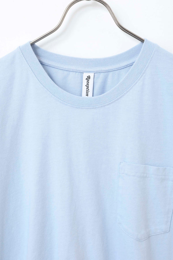 still by hand RECEPTION / S/S POCKET TEE FUMING