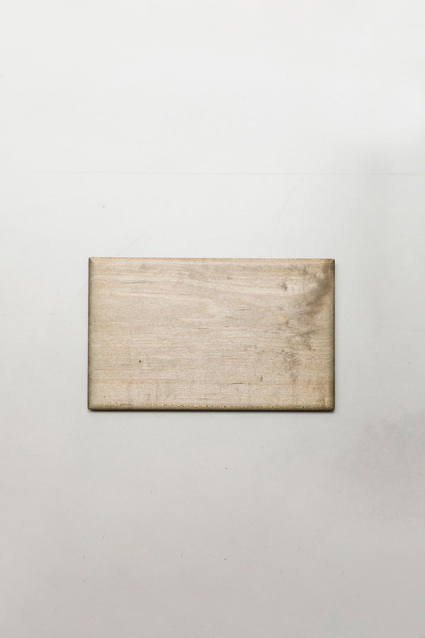 still by hand 内田悠 / イタヤカエデ 板皿S 鉄媒染